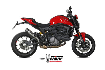 Mivv X-M5 Slip-On Exhaust for Ducati Monster 937 2021-22